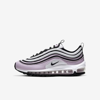 Nike Air Max 97 - Nagyobb Gyerek Air Max Trainers - Fehér/Fekete